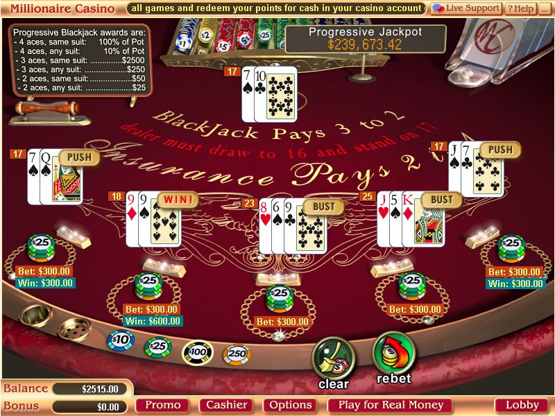 Progressive Blackjack progressive blackjack